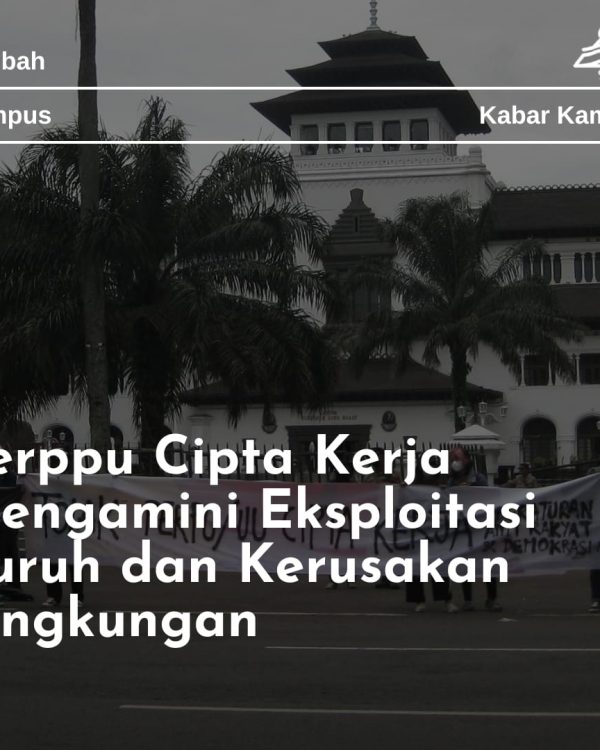 Tolak Perppu Cipta Kerja