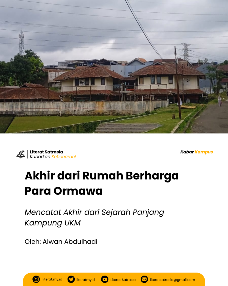 Mencatat Akhir dari Sejarah Panjang Kampung UKM