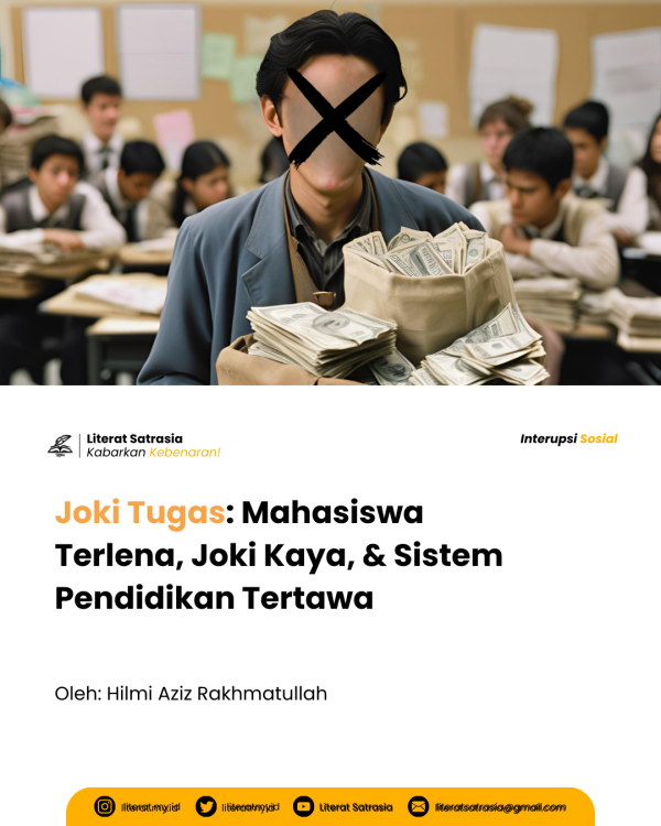 Joki Tugas: Mahasiswa Terlena, Joki kaya, Sistem Pendidikan Tertawa