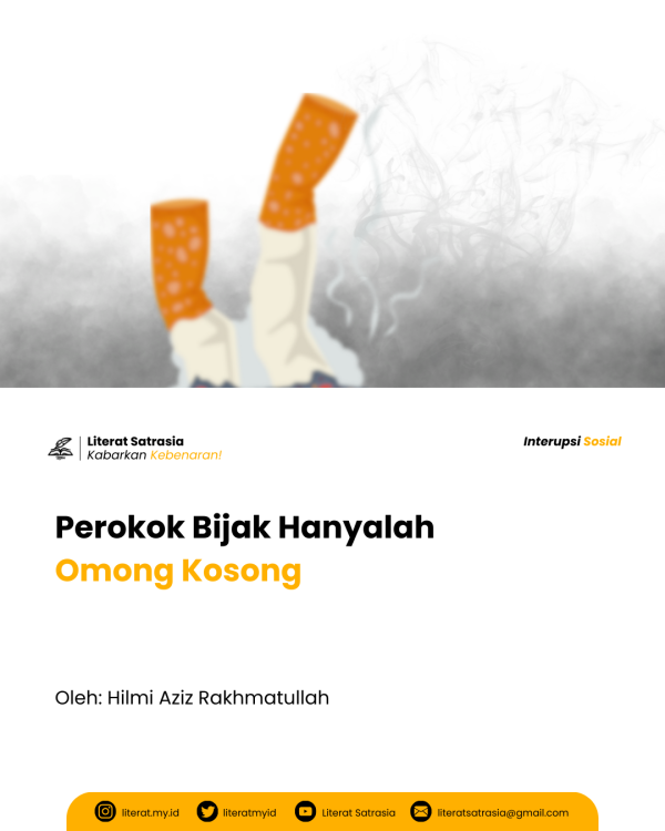 Rokok dan Perokok Bijak Hanyalah Omong Kosong