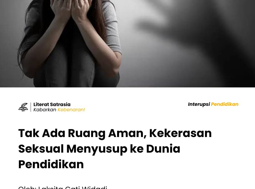 Kekerasan seksual di dunia pendidikan terus meningkat. Artikel ini membahas data, dampak, dan pentingnya menciptakan ruang aman bagi siswa.