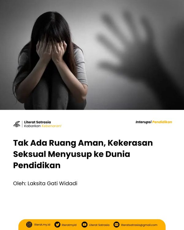 Kekerasan seksual di dunia pendidikan terus meningkat. Artikel ini membahas data, dampak, dan pentingnya menciptakan ruang aman bagi siswa.