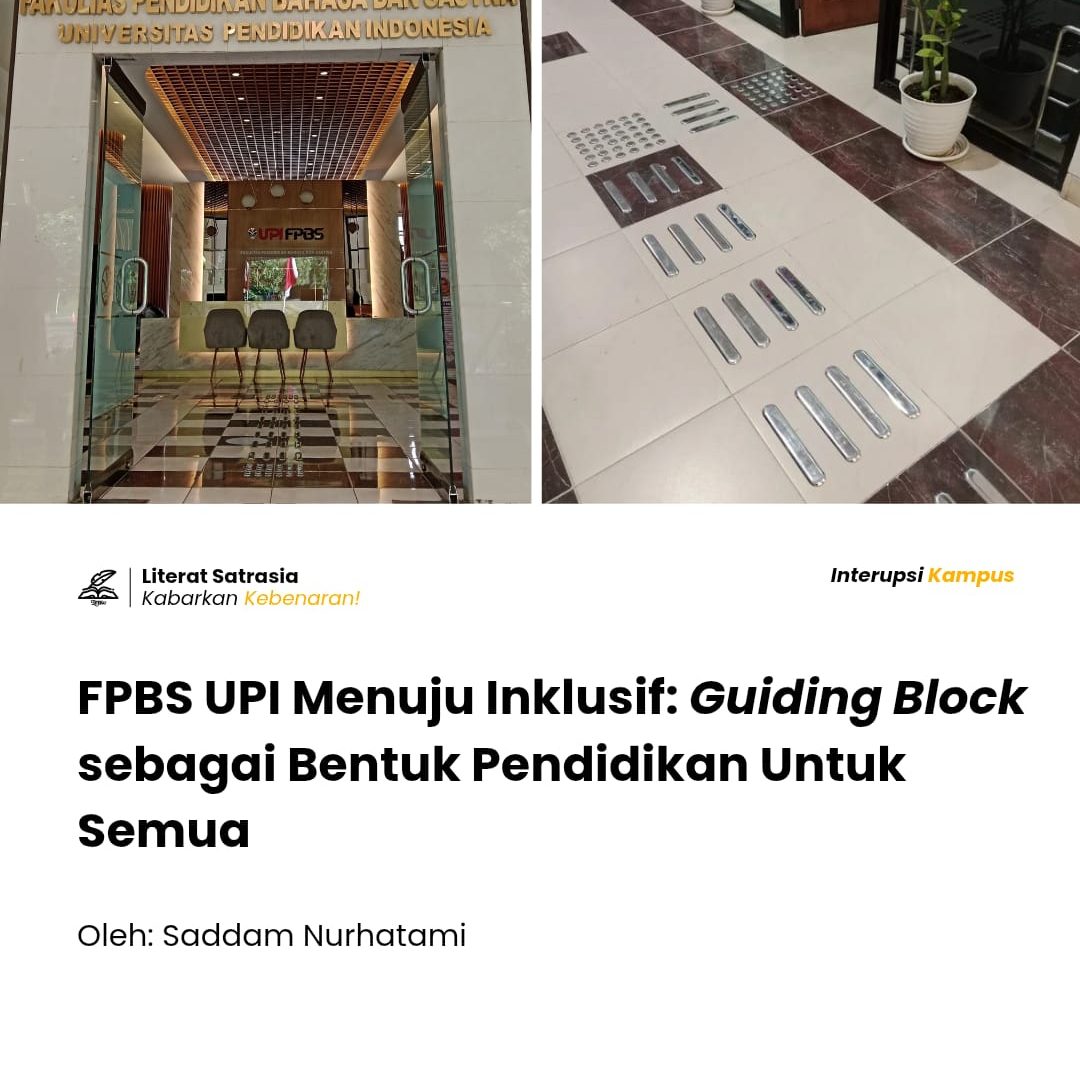 Guiding Block di FPBS UPI - Literat