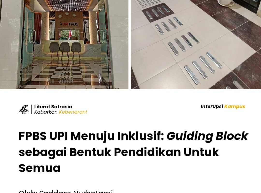 Guiding Block di FPBS UPI - Literat