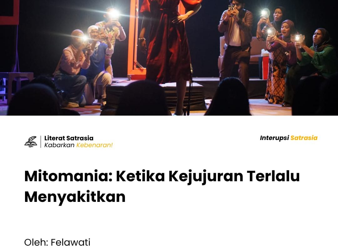 Pergelaran Mitomania, 3 Juni 2025.