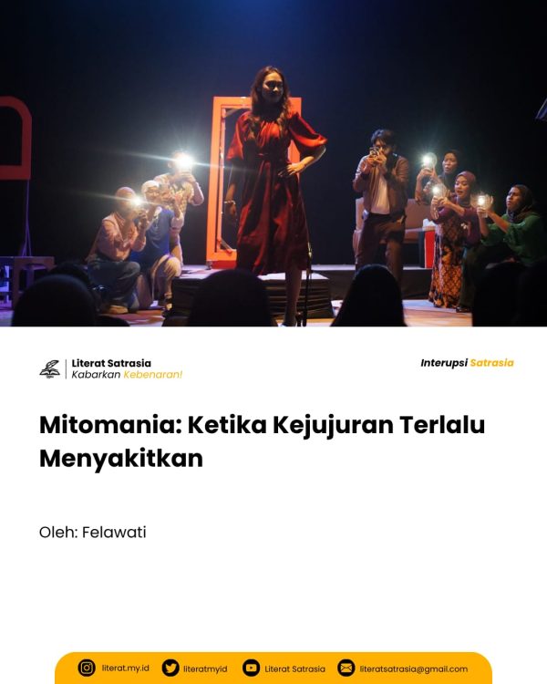 Pergelaran Mitomania, 3 Juni 2025.