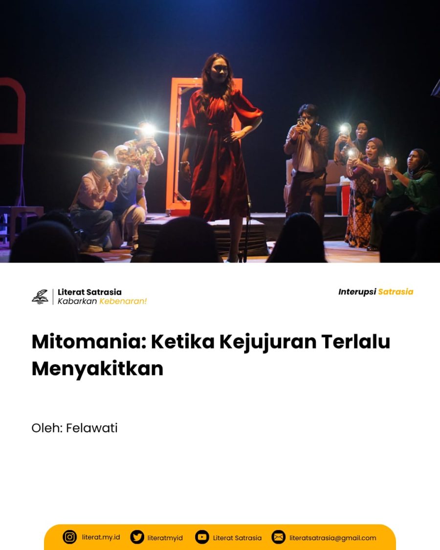 Pergelaran Mitomania, 3 Juni 2025.
