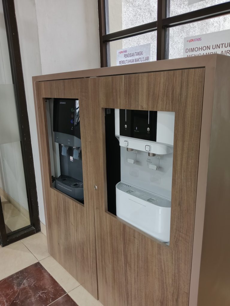 Dispenser FPBS, Senin (23/06/25). (Foto: Saddam Nurhatami/Literat)