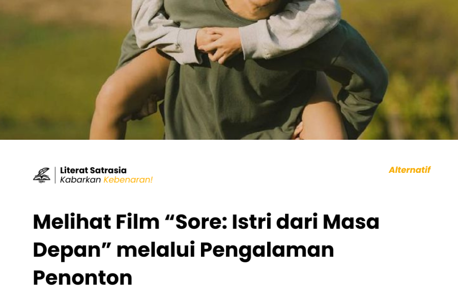 Cuplikan adegan film “Sore: Istri dari Masa Depan”