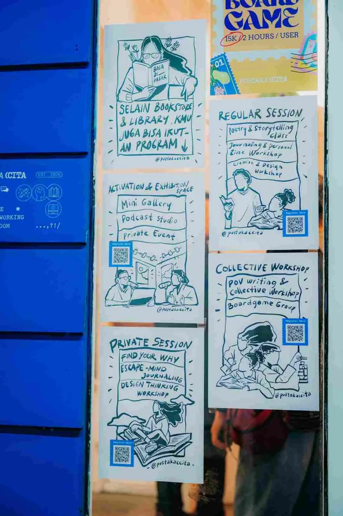 Kang Qodir menjawab pertanyaan tersebut dengan optimistis. Menurutnya, konsep Pustaka Ccita yang dimulai dengan pengenalan diri sebelum membaca. Setelah itu, pengunjung dapat membaca bagian tertentu dari buku yang telah dipilih oleh tim Pustaka Ccita. Itu semua dapat menimbulkan rasa penasaran pengunjung terhadap gambaran sifat dirinya dalam sebuah paragraf di buku. Kemudian, pada akhirnya, ini dapat menumbuhkan ketertarikan mereka untuk terus membaca. Bukan hanya satu paragraf atau satu halaman, melainkan bisa berlanjut hingga satu novel penuh.