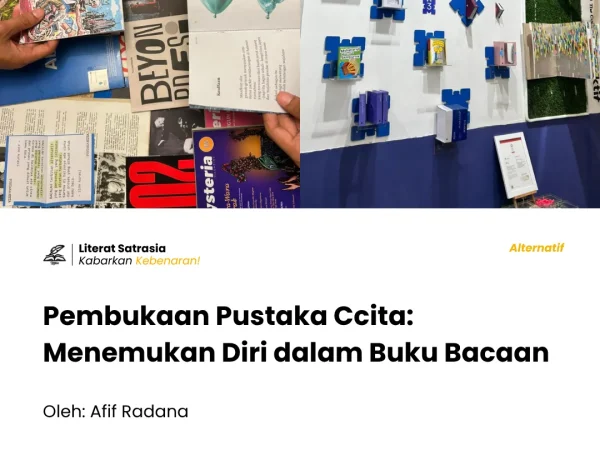 Minggu (3/5/2026), The Hallway Space, Kosambi, menyelenggarakan rangkaian acara pembukaan perpustakaan. Acara tersebut diisi dengan diskusi, peluncuran buku, galeri lukisan, lotre puisi, pop-up, dan penampilan musik. Perpustakaan dengan tema baru, mengajak pengunjung untuk mengenal buku yang dekat dengan kepribadian mereka.