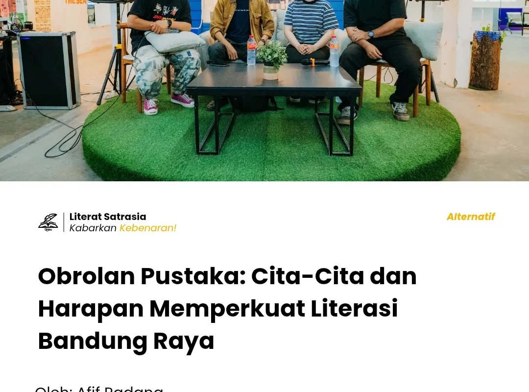 Diskusi mengenai perpustakaan ini dimoderatori oleh Muhammad Fajar Ramadan, jurnalis dari Culture Collar, dengan gayanya yang santai dan menghibur. Setelah masuk pada pembahasan tentang maraknya perpustakaan independen pada sekarang-sekarang ini, Reiza pun mulai menjelaskan. Dilansir dari BandungBergerak, sebetulnya, dahulu, pada tahun 2000-an, Bandung memiliki lebih dari 70 toko buku atau perpustakaan. Angka ini didapat dari hasil pemetaan buku Pohon Buku di Bandung, karya Deni Rachman atau yang kerap disapa dengan Deni Lawang.