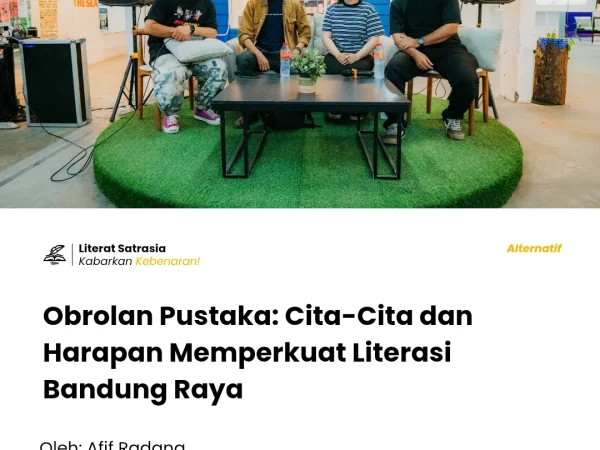 Diskusi mengenai perpustakaan ini dimoderatori oleh Muhammad Fajar Ramadan, jurnalis dari Culture Collar, dengan gayanya yang santai dan menghibur. Setelah masuk pada pembahasan tentang maraknya perpustakaan independen pada sekarang-sekarang ini, Reiza pun mulai menjelaskan. Dilansir dari BandungBergerak, sebetulnya, dahulu, pada tahun 2000-an, Bandung memiliki lebih dari 70 toko buku atau perpustakaan. Angka ini didapat dari hasil pemetaan buku Pohon Buku di Bandung, karya Deni Rachman atau yang kerap disapa dengan Deni Lawang.