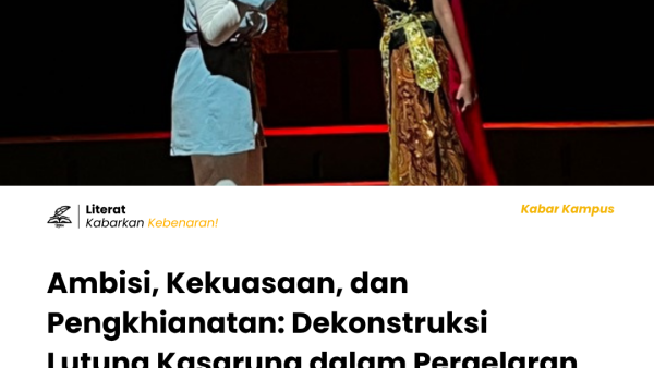 Cerita tidak selalu tumbuh dari kebahagiaan. Ada banyak kisah yang diam-diam menyimpan luka, dendam, dan kekuasaan yang tak pernah selesai. Purbasari yang selama ini kita kenal sebagai sosok baik hati dalam cerita rakyat Lutung Kasarung malam itu kehilangan akhir bahagianya. Ia tidak lagi berdiri sebagai pemenang takhta, melainkan korban dari kedengkian saudarinya.