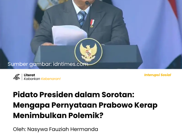 Mengapa pidato Presiden Prabowo Subianto kerap memicu polemik? Simak analisis sosiolinguistik tentang gaya komunikasi politik, register bahasa, dan dampaknya.