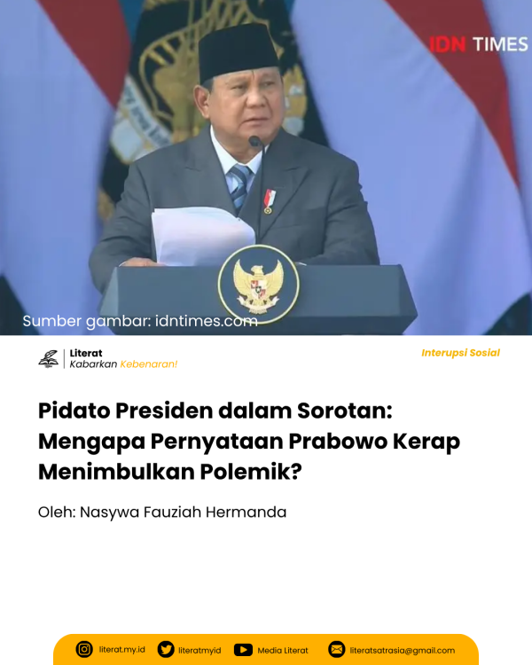 Mengapa pidato Presiden Prabowo Subianto kerap memicu polemik? Simak analisis sosiolinguistik tentang gaya komunikasi politik, register bahasa, dan dampaknya.